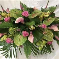 Tropical casket spray 